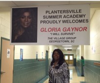 Gloria Gaynor at Plantersville Summer Academy